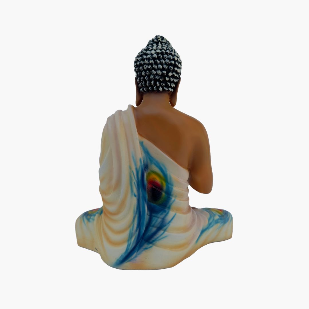Buddha Statue, Brown white Morepankh
