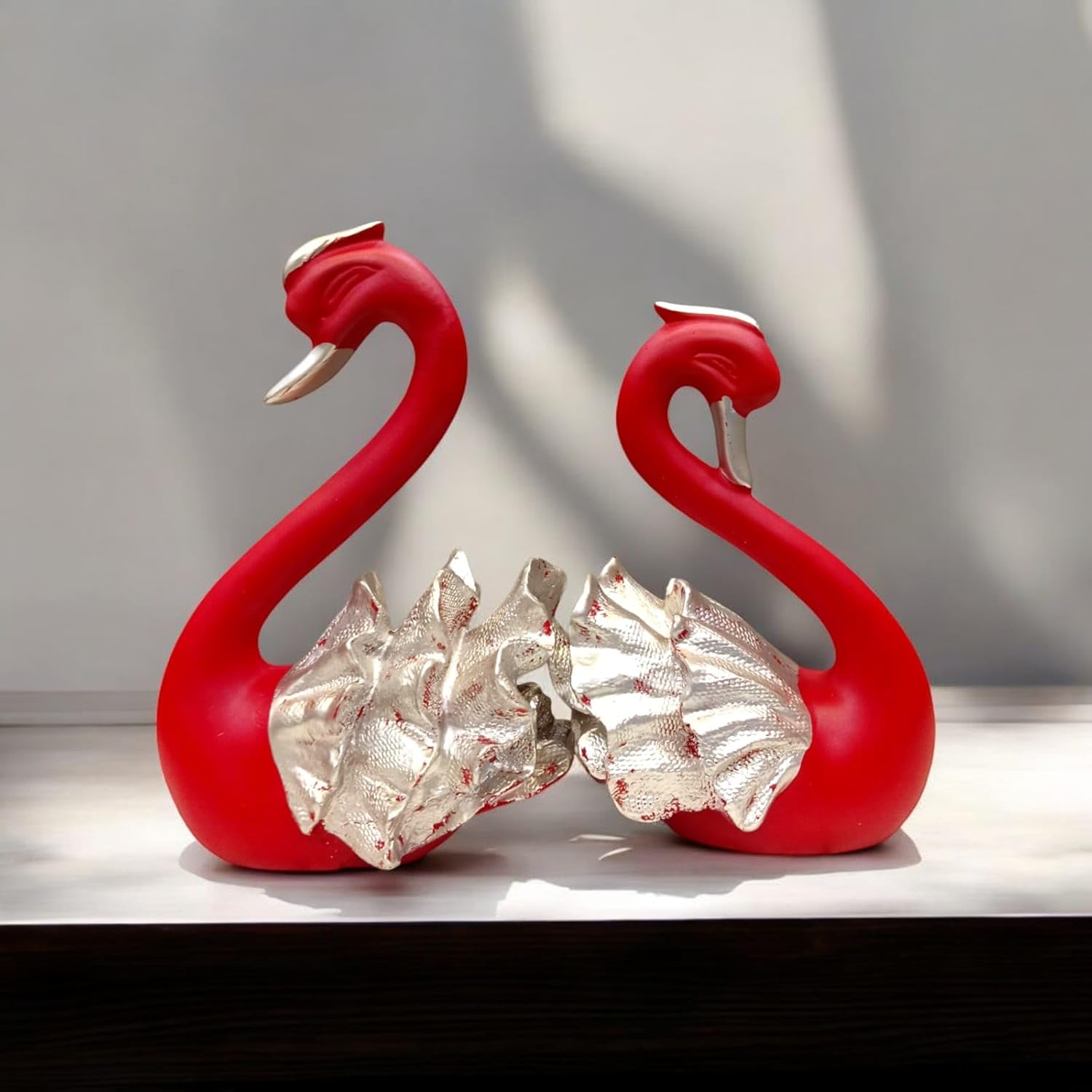 Set of 2 Swan Birds