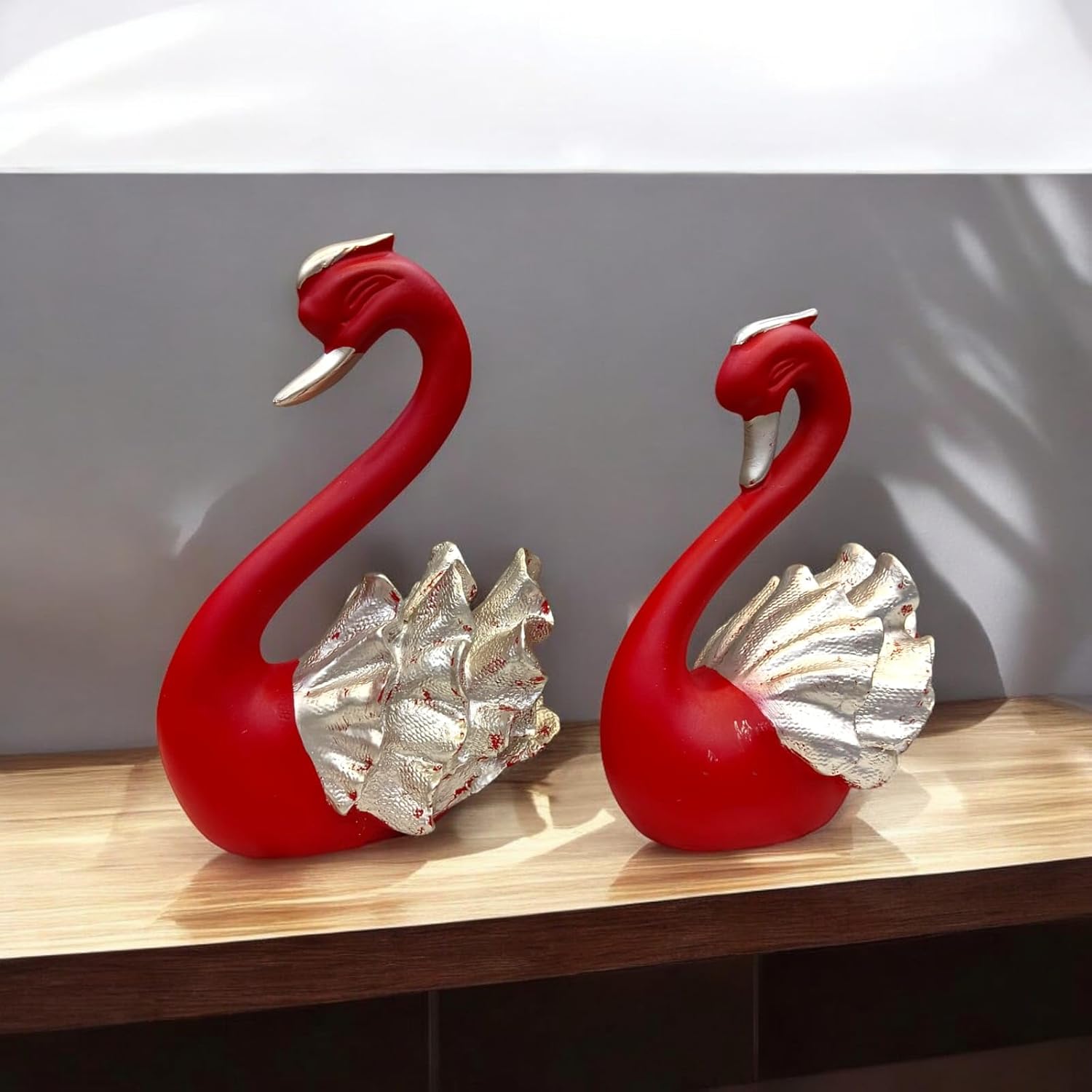 Set of 2 Swan Birds