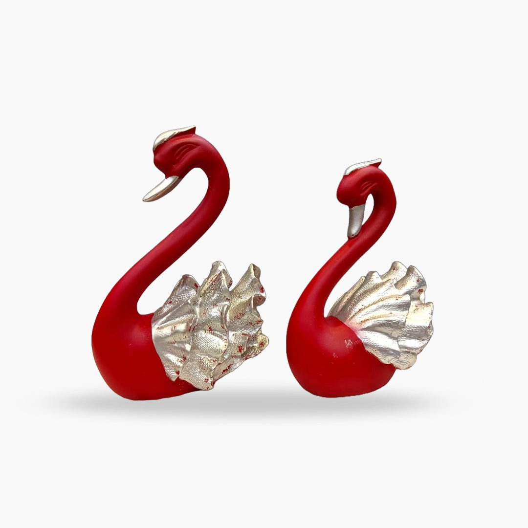 Set of 2 Swan Birds
