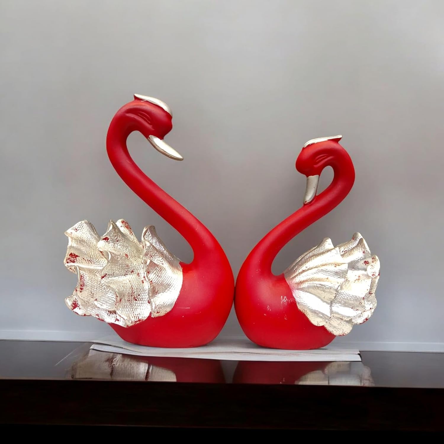 Set of 2 Swan Birds