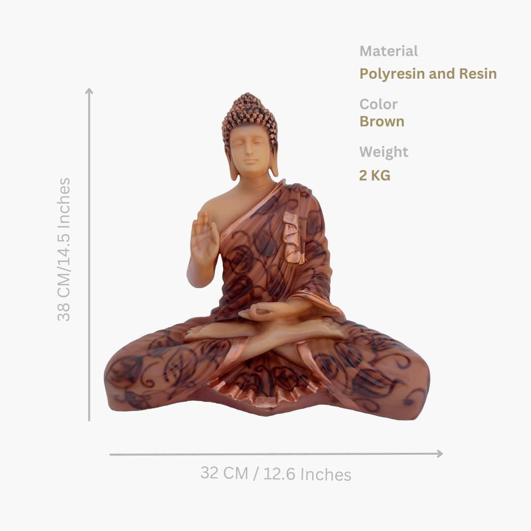 Buddha Statue, Brown