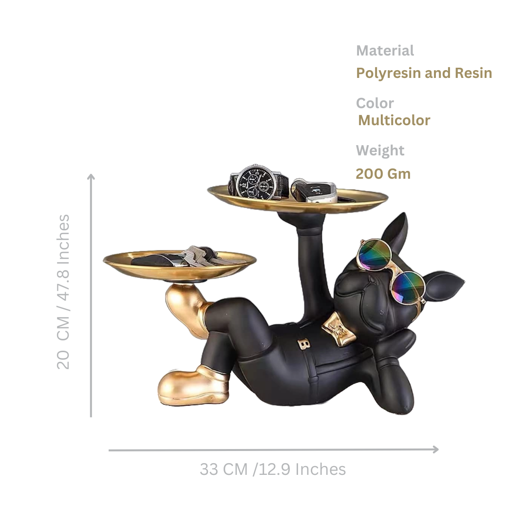 Cool Dog With Metal Plate