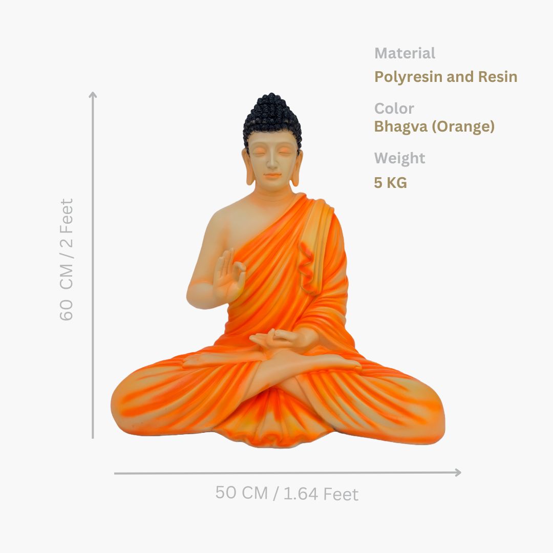Buddha Statue Bhagva